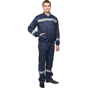 Костюм лет муж (куртка, пк) л22 т.син. 112-116/182-188