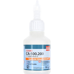 Клей цианоакрилатный секундный50гCOSMOCA-500.200(COSMOFEN CA 12)
