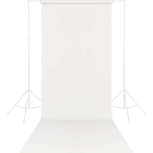 Фон бумажный Raylab 008 Arctic White Белый 2.72x11 м