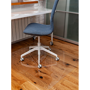 Коврик напольный BSL_Echair прозрачный, гладкий, ПЭТ  1000х1200х0,7мм