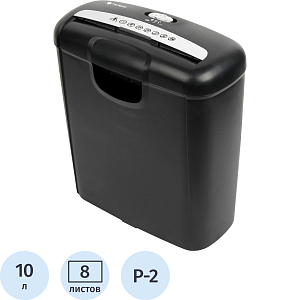 Шредер (уничтожитель) Гелеос УД10-2, 2ур.секр., 8лист, 10л