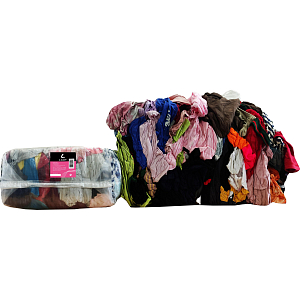 Ветошь цветной лоскут 10кг_Спб