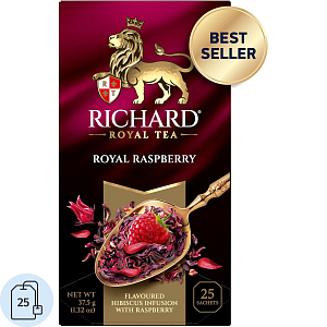 Чай Richard Royal Raspberry травяной 25 сашет