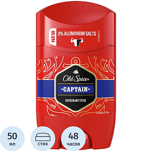 Дезодорант OLD SPICE Captain твердый 50мл