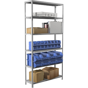 Стеллаж 0MX_СТМ медицинский MS 220/100х30/6 (6 полок)