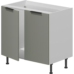 Шкаф SP_VOK база под мойку 2 двери BM2D_72_80 (339 Платин. зелён)