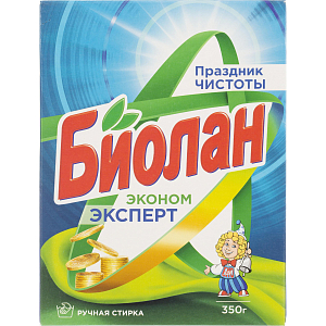 Порошок стиральный БИОЛАН Эконом Эксперт д/ручной стирки 350 гр