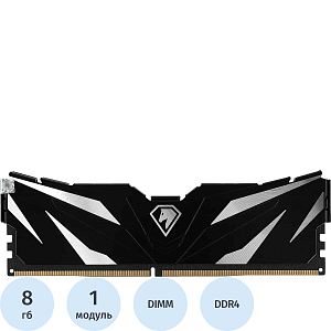 Модуль памяти Netac Shadow II 8GB DDR4 DIMM 3200Мгц (NTSWD4P32SP-08K)