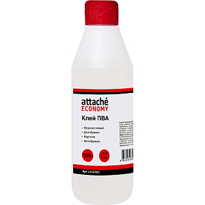 Клей ПВА 500г  Attache Economy