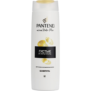 Шампунь PANTENE Густые и крепкие для тонких и ослабленных волос400мл