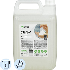 Мыло-пена ПРОФ Grass/MILANA ПЕННОЕ, 5л