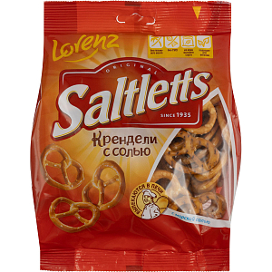 Крендельки Saltletts крендели с солью 150г