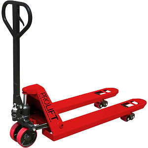 Тележка гидравлическая PROLIFT 2500кг,1150х550,пол.кол,DF 25-1150x550-P/P-Y