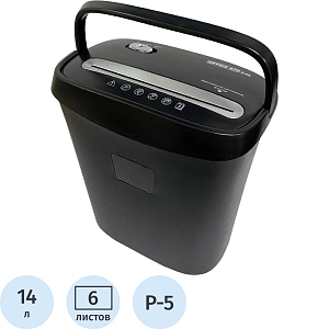 Шредер (уничтожитель) Office Kit S45N 2x13,P-5 ур.секр., 6лист, 14л