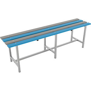 Скамья TI_СТ-3П полимерная доска, 1500мм