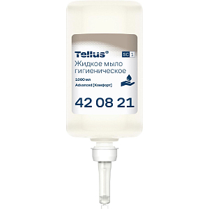 Картридж с жидким мылом Торк/Tellus S1 Прем мыло-гель 1л, 420820/420821