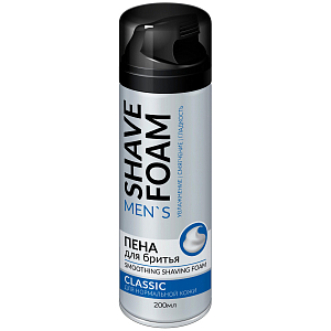 Пена для бритья Shave Foam Classic для нормальной кожи 200 мл