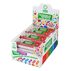 Батончик мюсли Здоровый Перекус с клюквой, 55гх20шт/уп