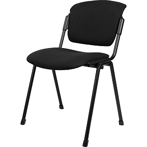 Стул 0MX_UA_ERA  черный каркас / ткань черная С-11