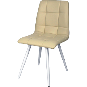 Стул Комус MERI HN WHITE (BOX-4) RU ECO-07 бежевый/бел