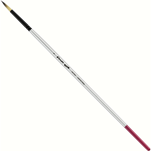 Кисть художественная Комус Арт синтетика средн.жест,кругл.,№5,длинная ручка