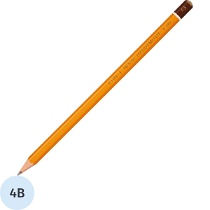 Карандаш чернографитный KOH-I-NOOR 1500/4B Чехия
