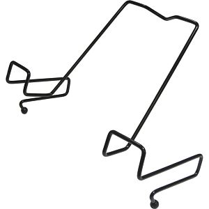 Подставка для книг ГЛОБУС металлическая (черная)