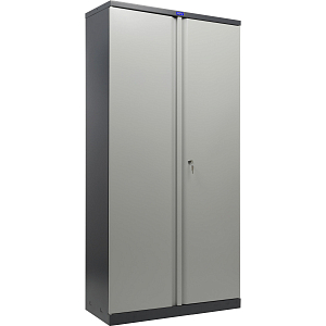 Шкаф для бумаг Cobalt Office 18 антрацит/серый (R7043/7038) 915х370х1830