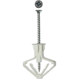 Дюбель  п/п, тип Бабочка, 10х50мм, 4шт, ЗУБР (4-301326)