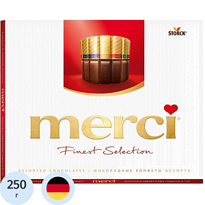 Конфеты Merci ассорти, 250 г